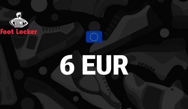 Foot Locker Gift Card 6 EUR