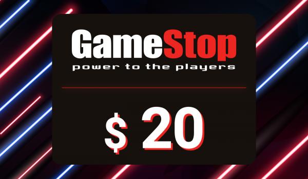 GameStop Gift Card 20 USD