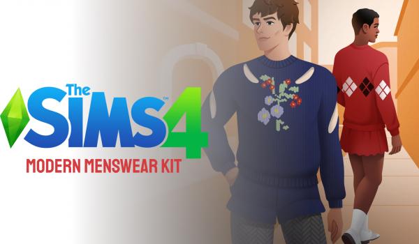 THE SIMS 4 MODERN MENSWEAR KIT DLC (PC)