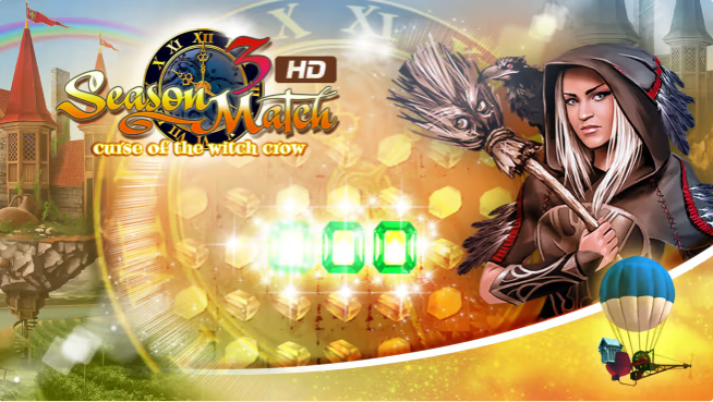 Season Match 3 Curse of the Witch Crow (Switch)