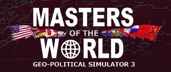 MASTERS OF THE WORLD Geopolitical Simulator 3 (PC)