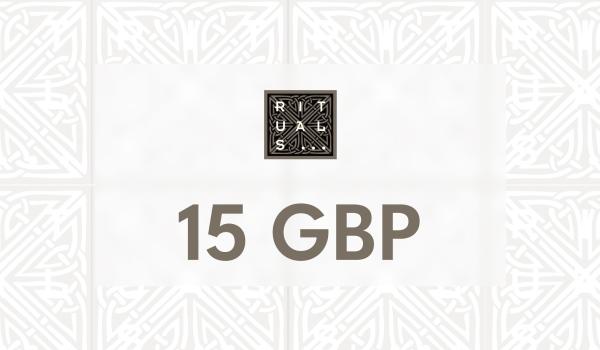 Rituals Gift Card 15 GBP