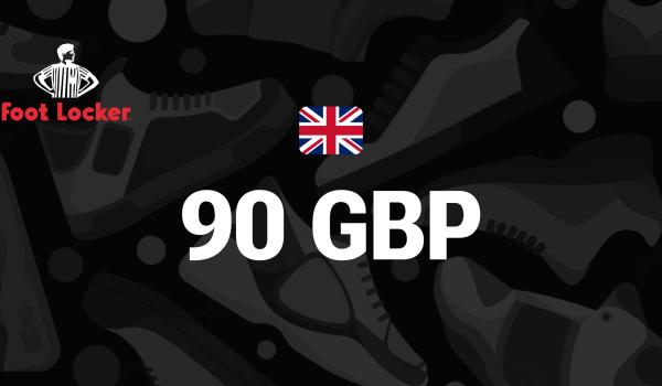 Foot Locker Gift Card 90 GBP