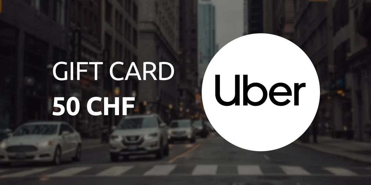 Uber Gift Card 50 CHF