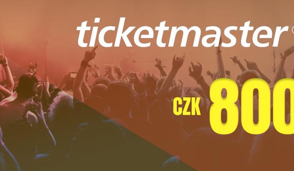 Ticketmaster Gift Card 800 CZK