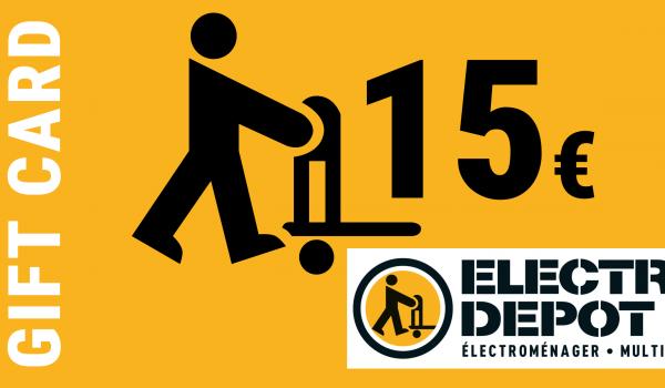 Electro Depot Gift Card 15 EUR