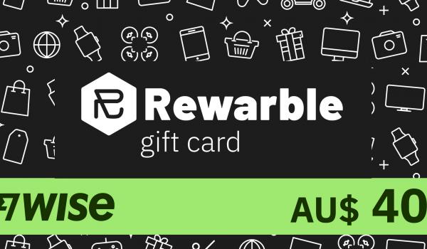 REWARBLE Wise Gift Card 40 AUD
