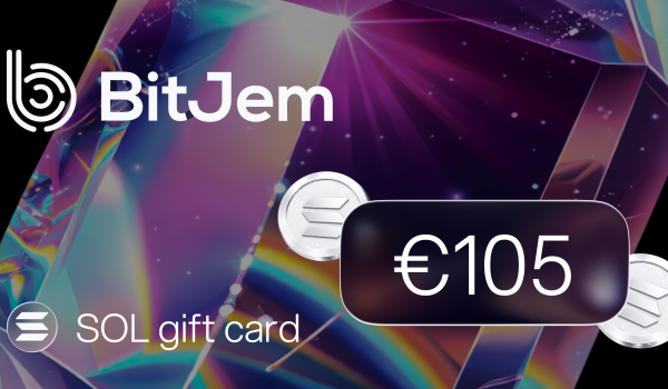 BitJem SOL Gift Card 105 EUR