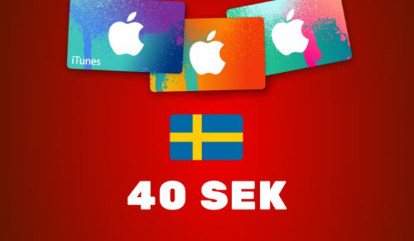 Apple iTunes Gift Card 40 SEK