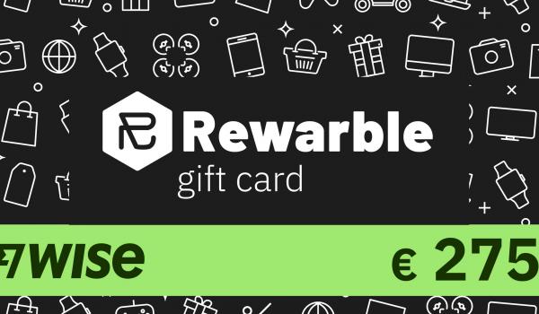 REWARBLE Wise Gift Card 275 EUR