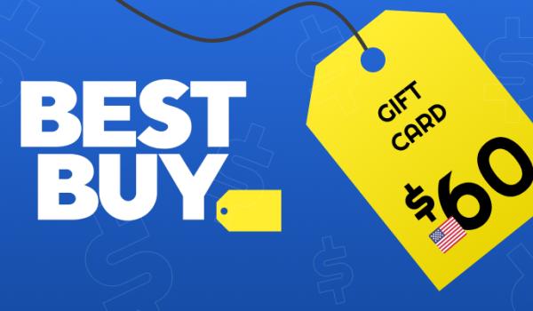 Best Buy Gift Card 60 USD