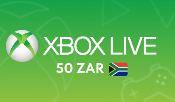XBOX Live Gift Card 50 ZAR