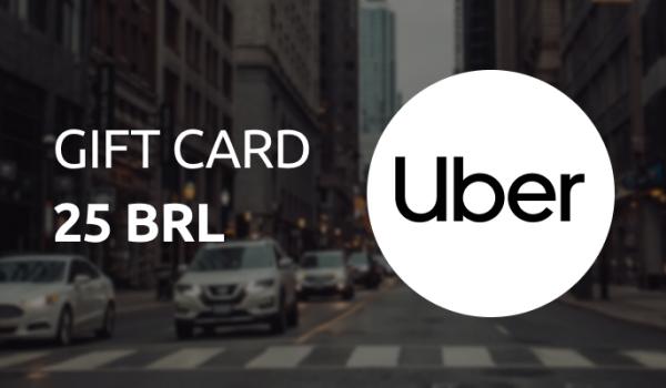 Uber Gift Card 25 BRL