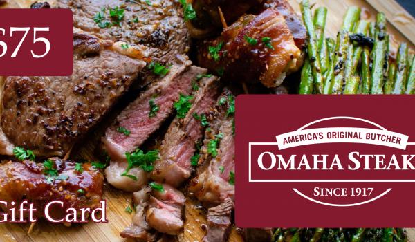 Omaha Steaks Gift Card 75 USD