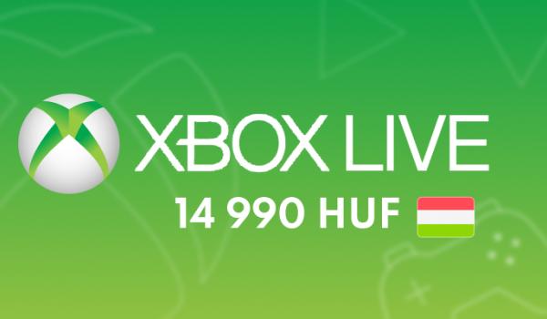 Xbox Live Gift Card 14990 HUF