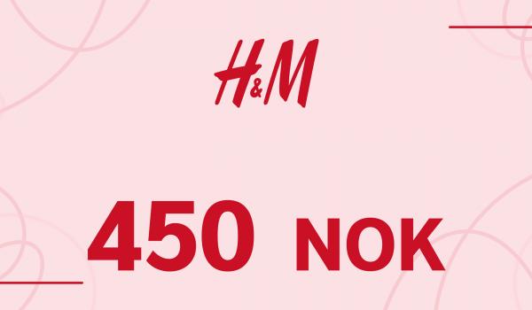 H and M Gift Card 450 NOK