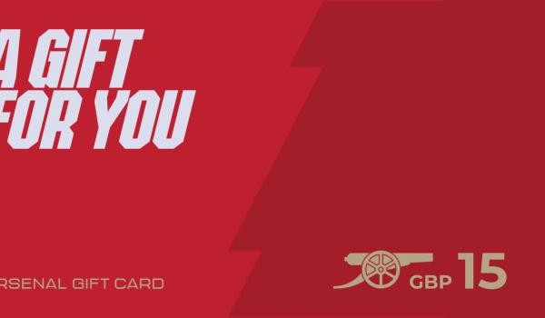 Arsenal Gift Card 15 GBP