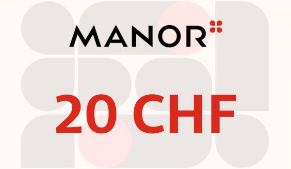 Manor Gift Card 20 CHF