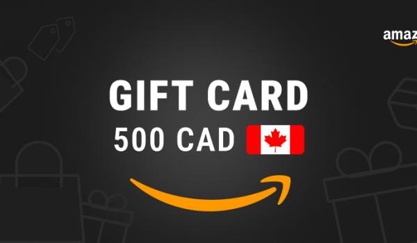 Amazon Gift Card 500 CAD