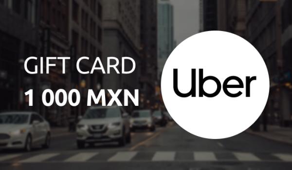 Uber Gift Card 1000 MXN