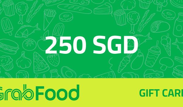 GrabFood Gift Card 250 SGD