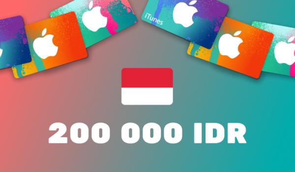 Apple iTunes Gift Card 200000 IDR