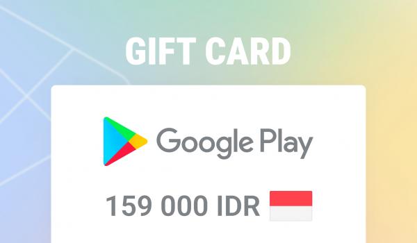 Google Play Gift Card 159000 IDR