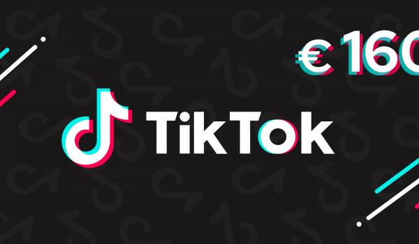 TikTok Gift Card 160 EUR