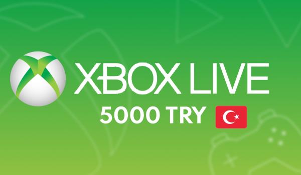 XBOX Live Gift Card 5000 TRY