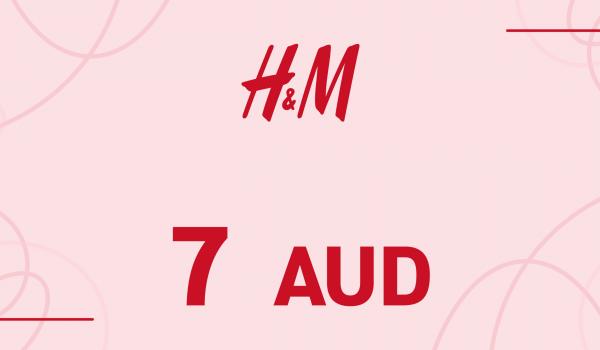 H and M Gift Card 7 AUD