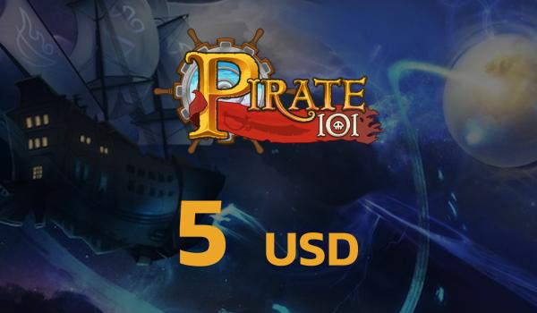 Pirate 101 Gift Card 5 USD
