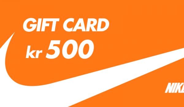 Nike Store Gift Card 500 SEK