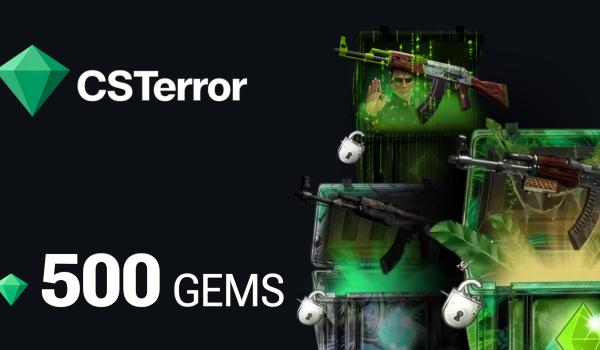 CSTERROR Gift Card 500 GEMS