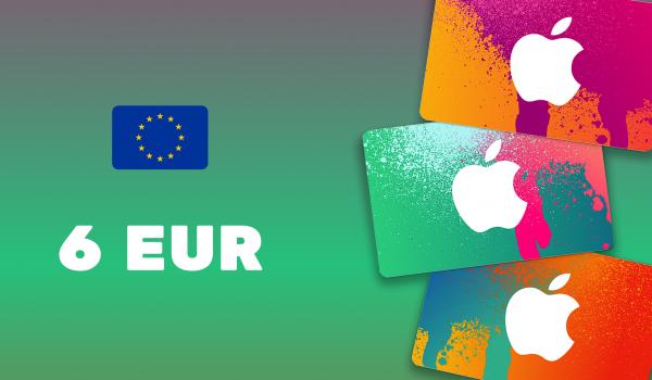 Apple iTunes Gift Card 6 EUR