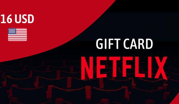 Netflix Gift Card 16 USD