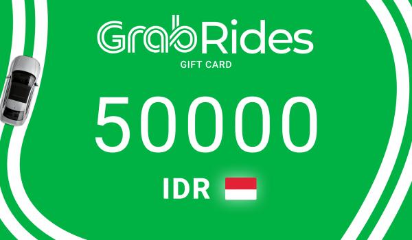 Grab Rides Gift Card 50000 IDR