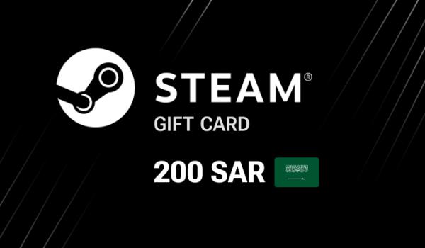 Steam Gift Card 200 SAR