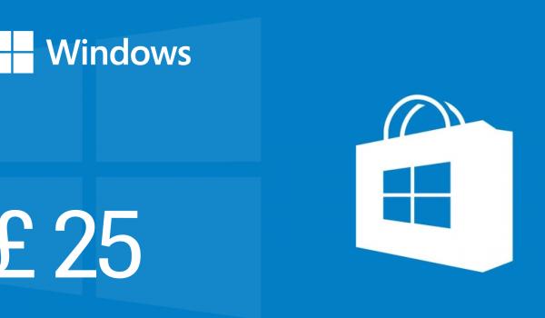 Windows Store Gift Card 25 GBP