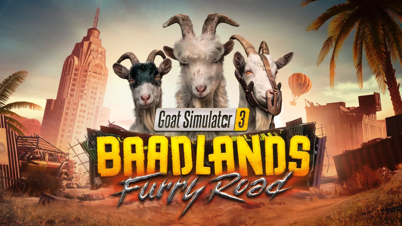 Goat Simulator 3 Baadlands Furry Road (PS5)