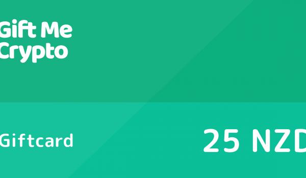 Gift Me Crypto Gift Card 25 NZD