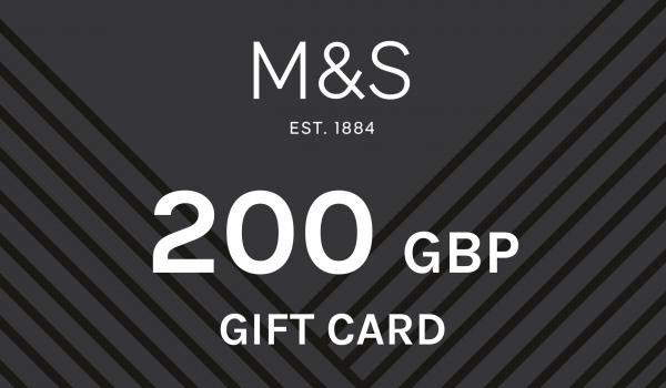 Marks and Spencer Gift Card 200 GBP