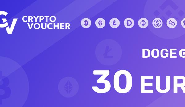 Crypto Voucher Doge 30 EUR