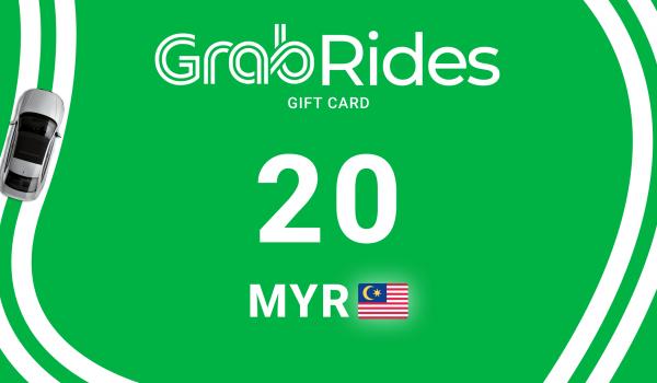 Grab Rides Gift Card 20 MYR