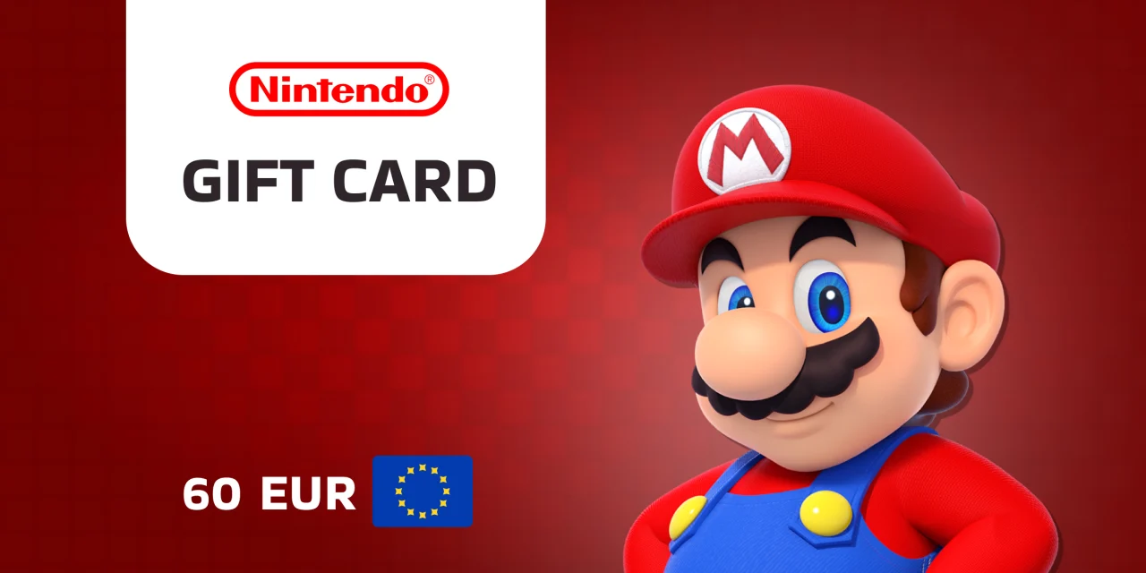 Nintendo eShop Card 60 EUR