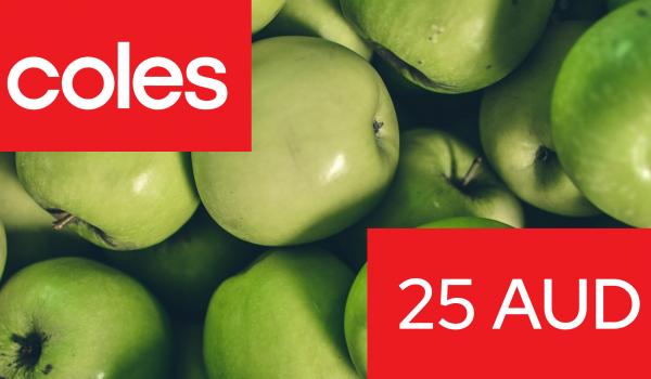 Coles Gift Card 25 AUD