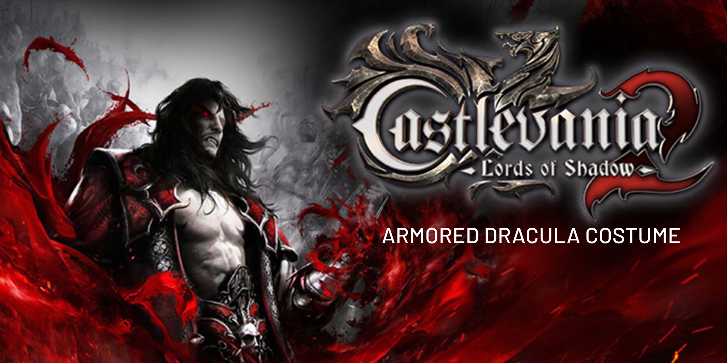 Castlevania Lords of Shadow 2 Armored Dracula Costume (DLC)