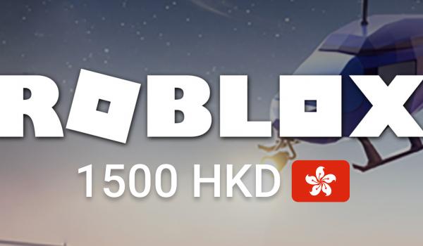 Roblox Gift Card 1500 HKD