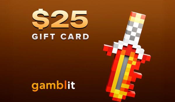 Gamblit Gift Card 25 USD
