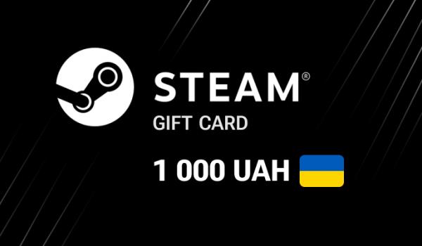 Steam Gift Card 1000 UAH