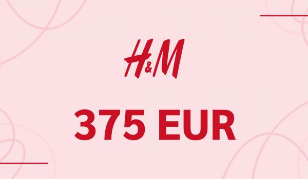 H and M Gift Card 375 EUR